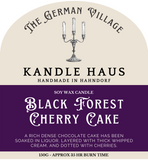 Kandle Haus Candle - Black Forest Cherry Cake (small)