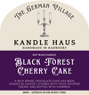 Kandle Haus Candle - Black Forest Cherry Cake (large)