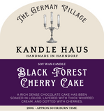 Kandle Haus Candle - Black Forest Cherry Cake (large)