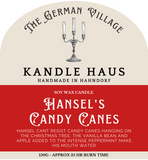 Kandle Haus Candle - Candy Cane (small)