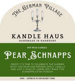 Kandle Haus Candle - Pear Schnapps (small)