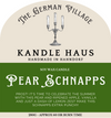 Kandle Haus Candle - Pear Schnapps (large)