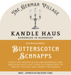 Kandle Haus Candle - Butterscotch Schnapps (large)