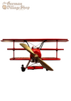 Metal Plane - Red Baron