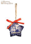 Hanging Decoration - White/Blue Clay Star Hahndorf