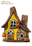 European Aroma Haus - Fachwerk with Fireplace (Yellow)