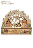 Christmas Arch - 2 Tier Ski Village 45cm