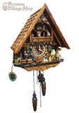 Cuckoo Clock Quartz - Chalet with Arch Balcony