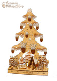 Christmas Decoration - Wooden LED Tree 48cm