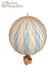 Hot Air Balloon - Medium White Blue