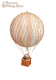 Hot Air Balloon - Medium White Pink