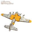 Tin Toy - Bomber Plane Silver