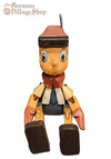 Pinocchio - Wooden Sitting Figure