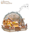 Christmas Decoration - Wooden LED village with music (8x tunes)