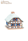 European Clay Smoker - Chalet with Snow