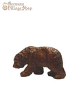 Wooden Figurine - Bear Looking Down