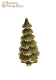 Wooden Figurine - Green 3D Christmas Tree Large