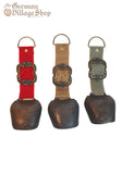 Cow bell - Rustic 22cm assorted felt with buckle