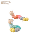 Wooden wiggly worms - assorted