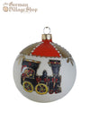 Glass Bauble - My first Christmas (train)