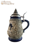 Beer Stein - 1/2L Barrel Rustic with beer wagon