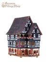 European Aroma Haus - House, Kaysersberg (14cm blk/wh)