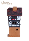 European Clay Smoker - House (1) Lauterbach (11cm)