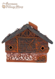 European Clay Smoker - Bavarian minature house