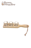 SCHNAPPS BOARD 3 GLASSES