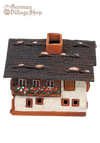 European Clay Smoker - Bavarian minature house