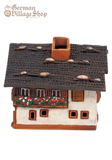 European Clay Smoker - Bavarian minature house