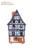 European Aroma Haus - House, Kaysersberg (14cm blk/wh)