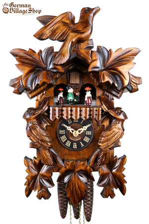 German Cuckoo Clock 1 day mechanical traditional cuckoo birds with music