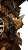 CUCKOO CLOCK MECHANICAL 1 day musical traditional cuckoo birds & maple leaves