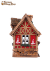 European Aroma Haus - Storybook Cottage Red (13cm)