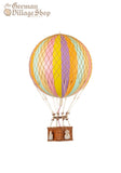 Hot Air Balloon - Large Pastel Stripe