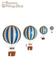 Hot Air Balloon - Medium Blue