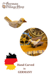 German wooden figurine, hand carved wooden figurine, wooden decoration, cuckoo clock figurine