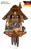 Cuckoo Clock Mechanical 1 Day - Hones woman ringing bell