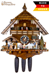 Cuckoo Clock Mechanical 8 Day - Hones chalet & wood carver