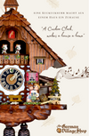Cuckoo Clock Mechanical 8 Day - Hones standing kissing couple
