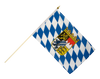 Flag - Handwaver Bavarian with crest (with pole)