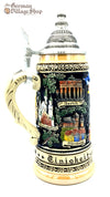 German Beer stein with cobalt blue finish and pewter lid. Featured in The German Village Shop Hahndorf South Australia