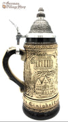 Beer Stein - Rustica German eagle with towns 1/2 L