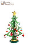 Christmas Tree - Green Glitter 25cm