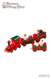 German wooden Christmas decorations, wooden train