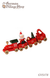 wooden Christmas Decoration, wooden train