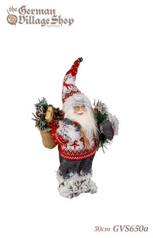 German Christmas decorations, European Santa Claus, father Christmas, Saint Nicholas