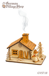 German smokers, Christmas smoker decorations, incense christmas decorations, smoke house