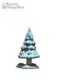 European Clay Figurine - Minature Tree with snow
